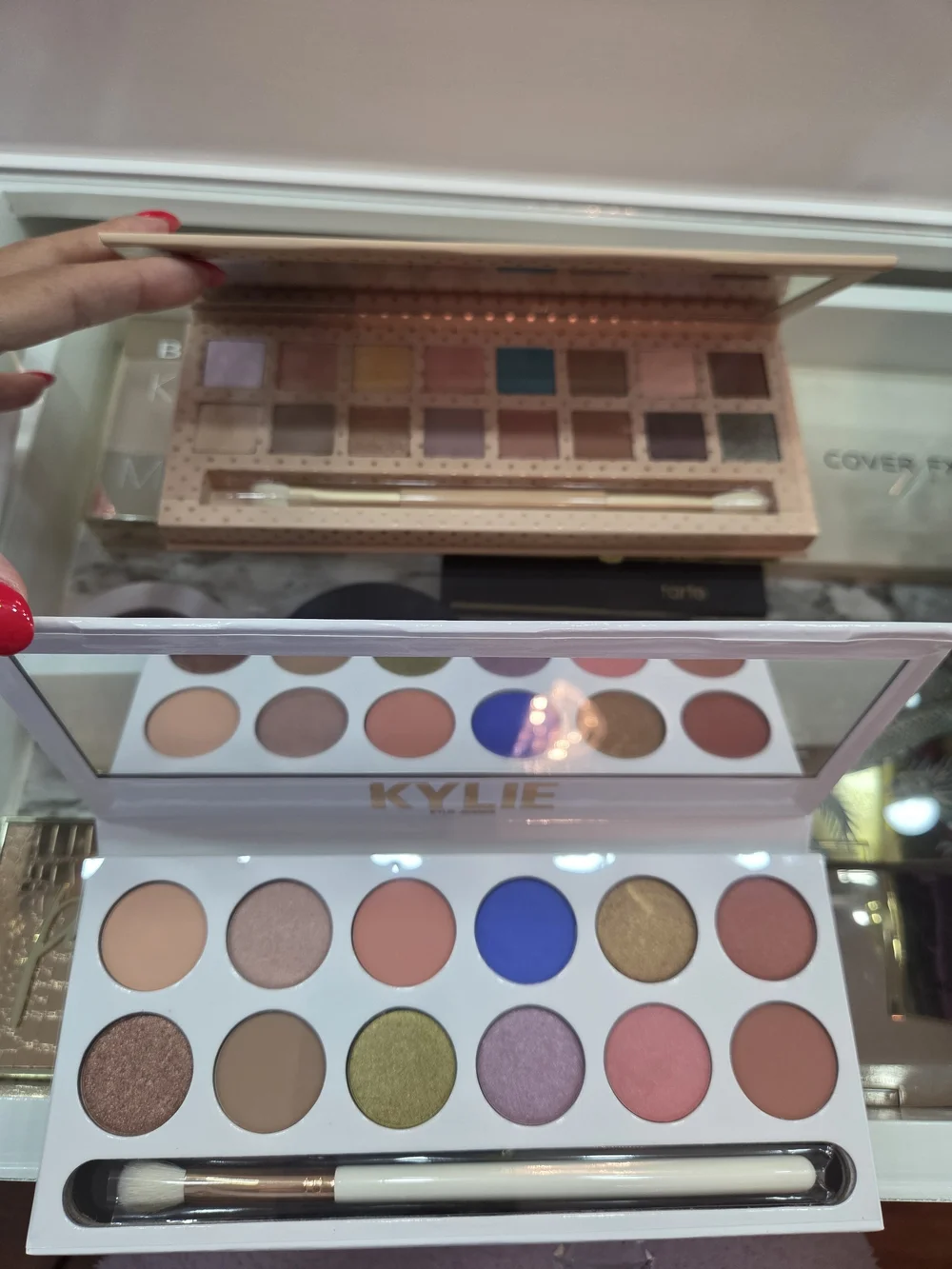 NEW Kylie Cosmetics Eyeshadow Palettes Lot Of 2 Take Me On Vacation